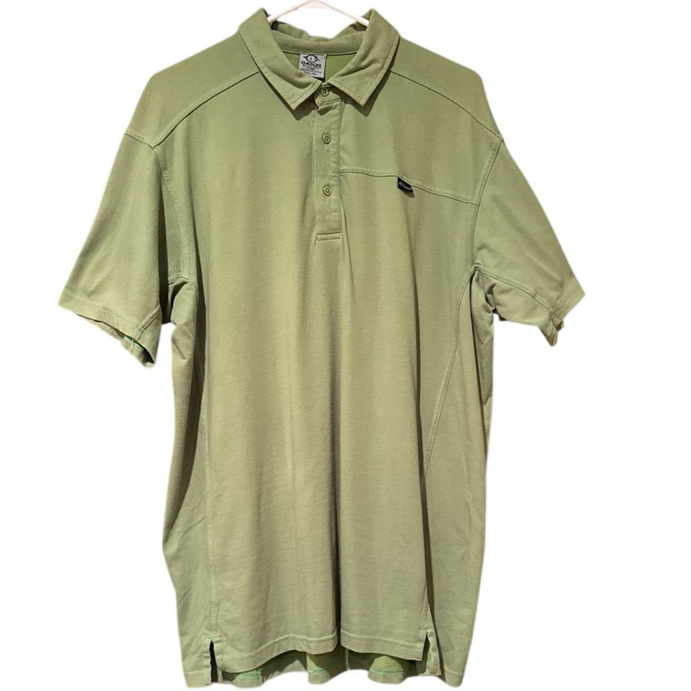 Gator Outfitters Green Polo Short Sleeve Men’s Shirt Size XL